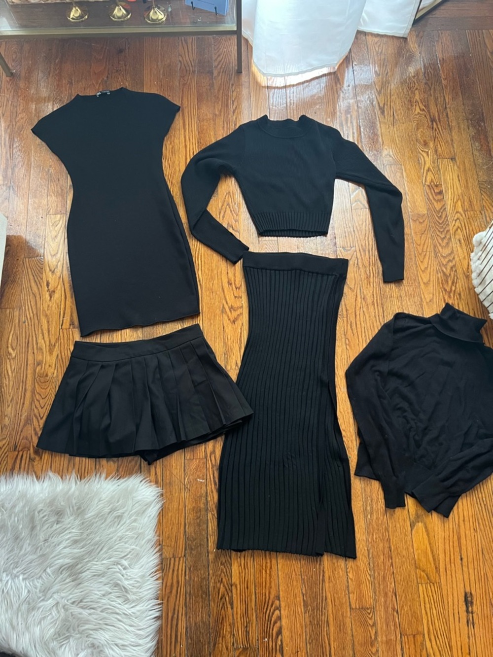 ZARA Black clothing bundle